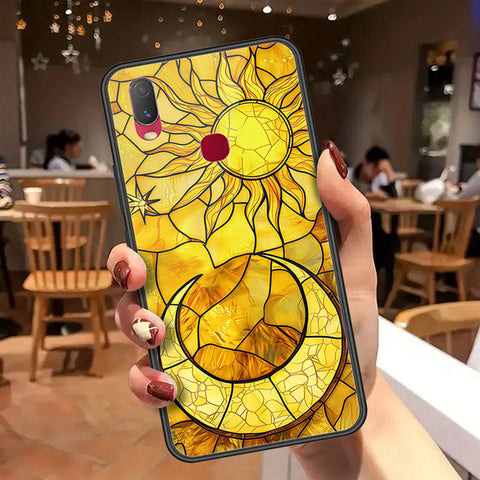 Vivo Y11 2019 Cover - Celestial Starry Universe Series  - HQ Ultra Shine Premium Infinity Glass Soft Silicon Borders Case
