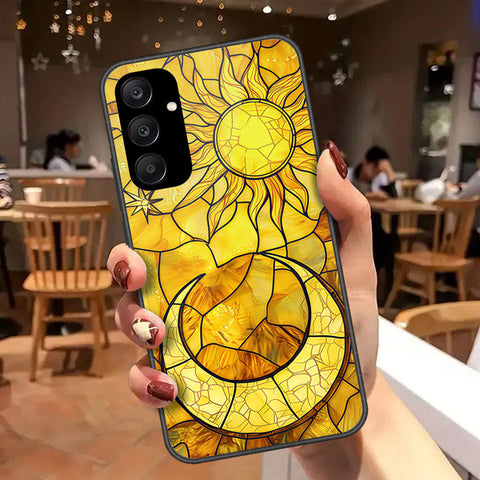 Samsung Galaxy A25 5G Cover - Celestial Starry Universe Series - HQ Ultra Shine Premium Infinity Glass Soft Silicon Borders Case