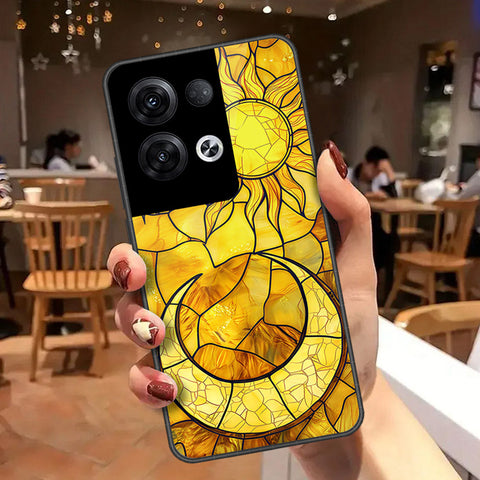 Oppo Reno 8 Pro Plus Cover - Celestial Starry Universe Series - HQ Ultra Shine Premium Infinity Glass Soft Silicon Borders Case