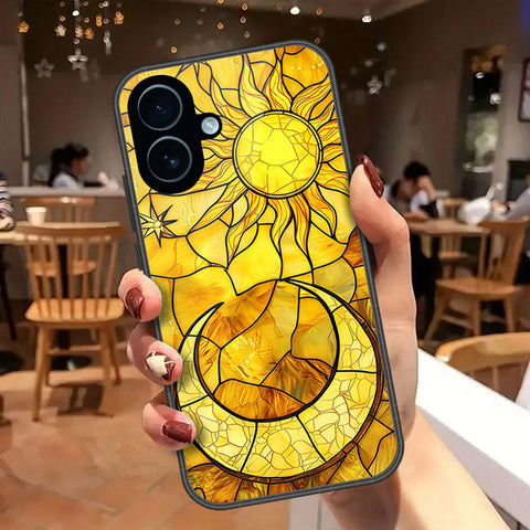 iPhone 17 - Celestial Starry Universe Series - HQ Ultra Shine Premium Infinity Glass Soft Silicon Borders Case