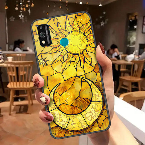 Huawei Honor 9 Lite - Celestial Starry Universe Series - HQ Ultra Shine Premium Infinity Glass Soft Silicon Borders Case