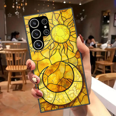 Samsung Galaxy S26 Ultra Cover - Celestial Starry Universe Series  - HQ Ultra Shine Premium Infinity Glass Soft Silicon Borders Case