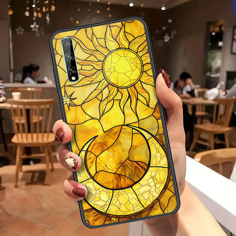 Huawei P Smart 2020 Cover - Celestial Starry Universe Series - HQ Ultra Shine Premium Infinity Glass Soft Silicon Borders Case