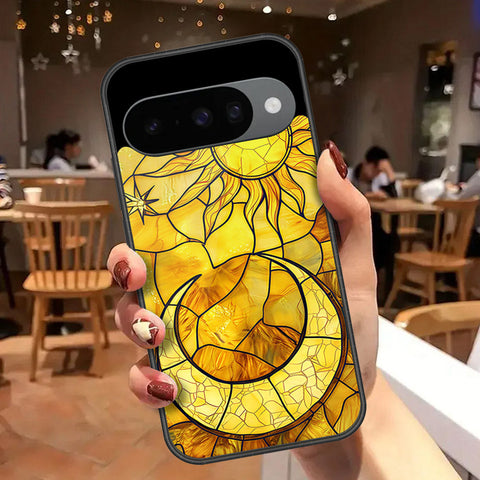 Google Pixel 10 Cover - Celestial Starry Universe Series - HQ Ultra Shine Premium Infinity Glass Soft Silicon Borders Case