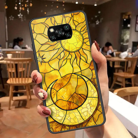 Xiaomi Poco X3 Pro Cover - Celestial Starry Universe Series  - HQ Ultra Shine Premium Infinity Glass Soft Silicon Borders Case