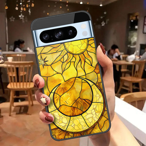 Google Pixel 8 Pro Cover - Celestial Starry Universe Series  - HQ Ultra Shine Premium Infinity Glass Soft Silicon Borders Case
