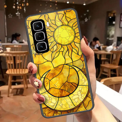 Infinix Hot 50 Pro Plus Cover - Celestial Starry Universe Series  - HQ Ultra Shine Premium Infinity Glass Soft Silicon Borders Case