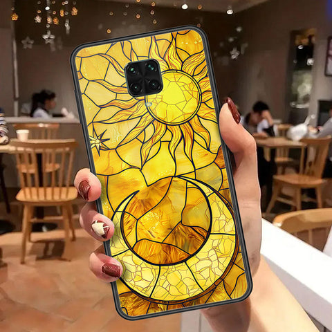 Xiaomi Redmi Note 9S Cover - Celestial Starry Universe Series  - HQ Ultra Shine Premium Infinity Glass Soft Silicon Borders Case