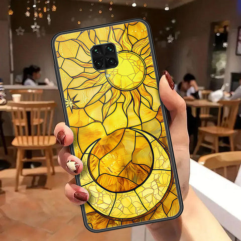 Xiaomi Redmi Note 9 Pro Cover - Celestial Starry Universe Series  - HQ Ultra Shine Premium Infinity Glass Soft Silicon Borders Case
