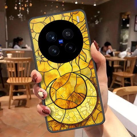 Vivo V7 Plus Cover - Celestial Starry Universe Series - HQ Ultra Shine Premium Infinity Glass Soft Silicon Borders Case
