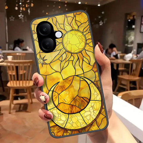 Vivo V60 Lite 5G Cover - Celestial Starry Universe Series - HQ Ultra Shine Premium Infinity Glass Soft Silicon Borders Case