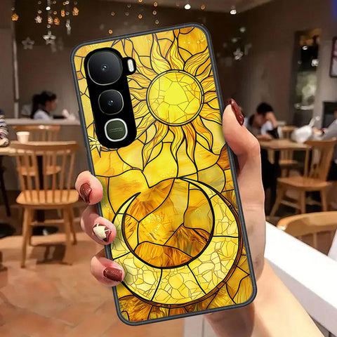 Vivo Y400 Pro Cover - Celestial Starry Universe Series - HQ Ultra Shine Premium Infinity Glass Soft Silicon Borders Case