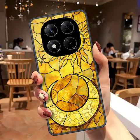 Xiaomi Redmi Note 14 Pro 4G Cover - Celestial Starry Universe Series - HQ Ultra Shine Premium Infinity Glass Soft Silicon Borders Case