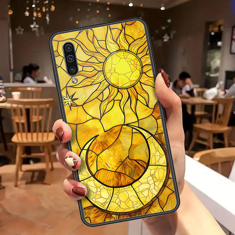 Samsung Galaxy A30s Cover - Celestial Starry Universe Series  - HQ Ultra Shine Premium Infinity Glass Soft Silicon Borders Case