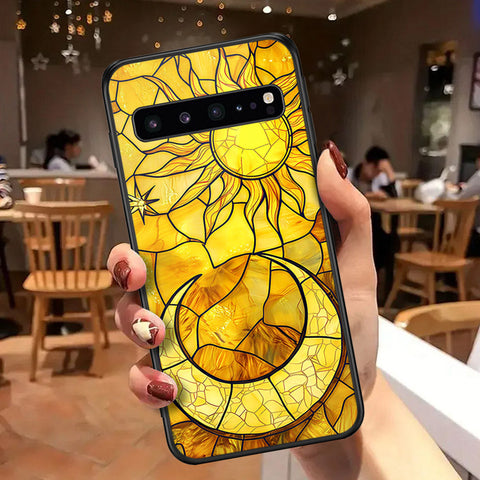Samsung Galaxy S10 5G Cover - Celestial Starry Universe Series  - HQ Ultra Shine Premium Infinity Glass Soft Silicon Borders Case
