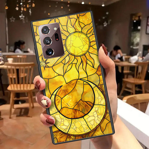 Samsung Galaxy Note 20 Ultra Cover - Celestial Starry Universe Series  - HQ Ultra Shine Premium Infinity Glass Soft Silicon Borders Case