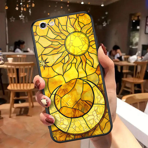 iPhone 6S / 6 Cover - Celestial Starry Universe Series - HQ Ultra Shine Premium Infinity Glass Soft Silicon Borders Case