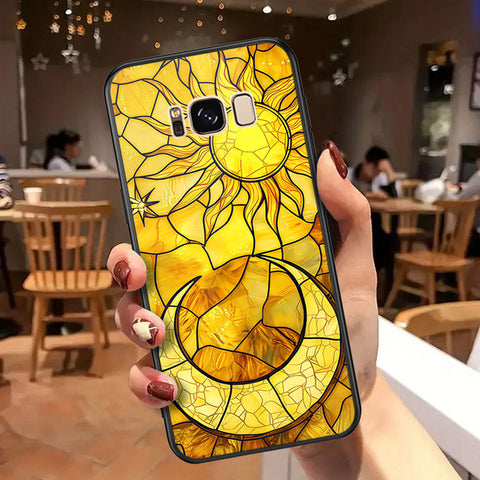 Samsung Galaxy S8 Plus Cover - Celestial Starry Universe Series  - HQ Ultra Shine Premium Infinity Glass Soft Silicon Borders Case