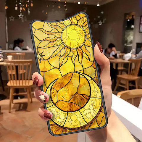 Oppo Find X Cover - Celestial Starry Universe Series  - HQ Ultra Shine Premium Infinity Glass Soft Silicon Borders Case