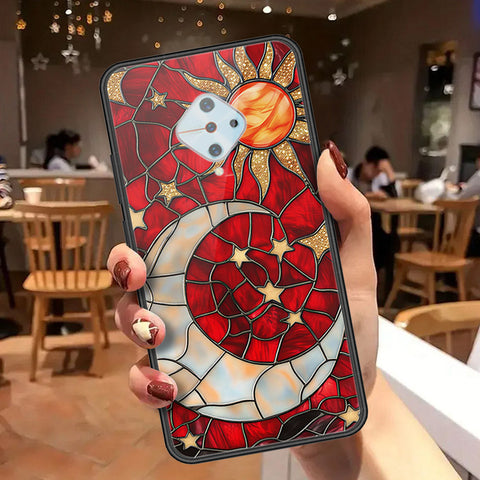 Vivo S1 Pro Cover - Celestial Starry Universe Series  - HQ Ultra Shine Premium Infinity Glass Soft Silicon Borders Case
