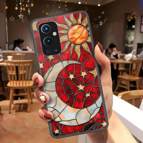 OnePlus 9 Pro Cover - Celestial Starry Universe Series  - HQ Ultra Shine Premium Infinity Glass Soft Silicon Borders Case