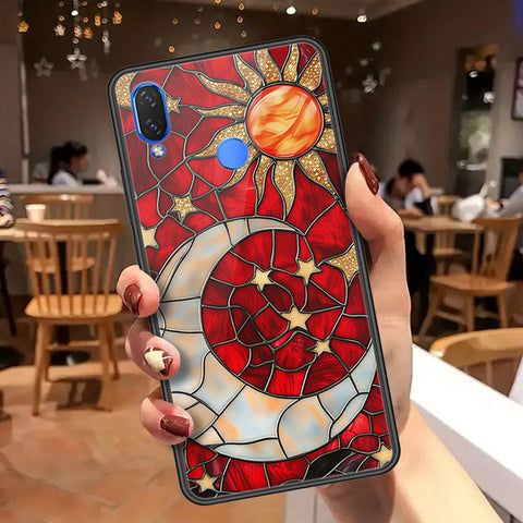 Huawei Nova 3i  Cover - Celestial Starry Universe Series  - HQ Ultra Shine Premium Infinity Glass Soft Silicon Borders Case