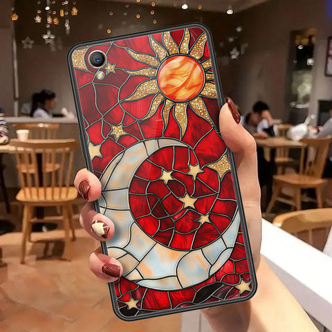 Oppo A37 Cover - Celestial Starry Universe Series  - HQ Ultra Shine Premium Infinity Glass Soft Silicon Borders Case