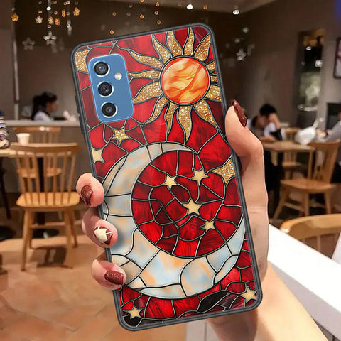 Samsung Galaxy M52 5G Cover - Celestial Starry Universe Series  - HQ Ultra Shine Premium Infinity Glass Soft Silicon Borders Case