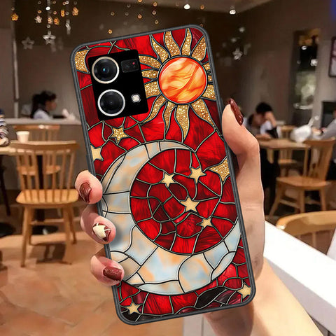 Oppo F21 Pro 4G Cover - Celestial Starry Universe Series  - HQ Ultra Shine Premium Infinity Glass Soft Silicon Borders Case