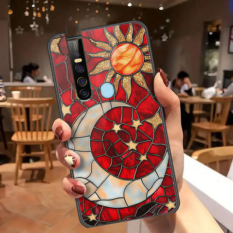 Tecno Camon 15 Pro Cover - Celestial Starry Universe Series  - HQ Ultra Shine Premium Infinity Glass Soft Silicon Borders Case