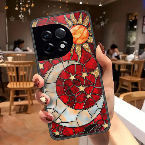 OnePlus 11 Cover - Celestial Starry Universe Series  - HQ Ultra Shine Premium Infinity Glass Soft Silicon Borders Case