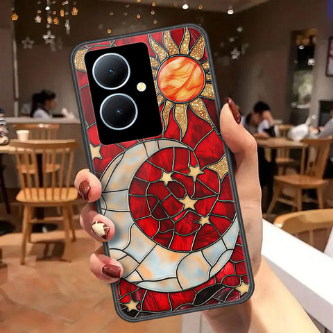 Vivo Y78 Plus 5G Cover - Celestial Starry Universe Series  - HQ Ultra Shine Premium Infinity Glass Soft Silicon Borders Case