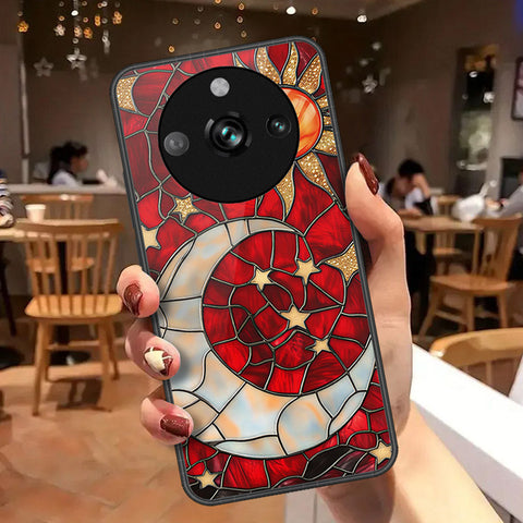 Realme 11 Pro Cover - Celestial Starry Universe Series  - HQ Ultra Shine Premium Infinity Glass Soft Silicon Borders Case