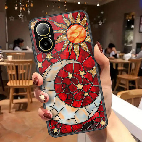 Realme C67 4G Cover - Celestial Starry Universe Series - HQ Ultra Shine Premium Infinity Glass Soft Silicon Borders Case