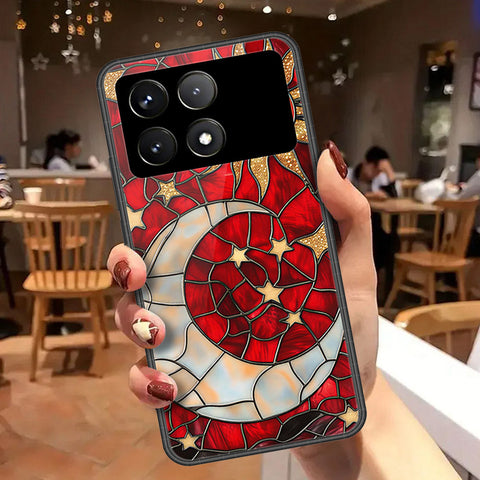 Xiaomi Poco F6 Pro Cover - Celestial Starry Universe Series - HQ Ultra Shine Premium Infinity Glass Soft Silicon Borders Case