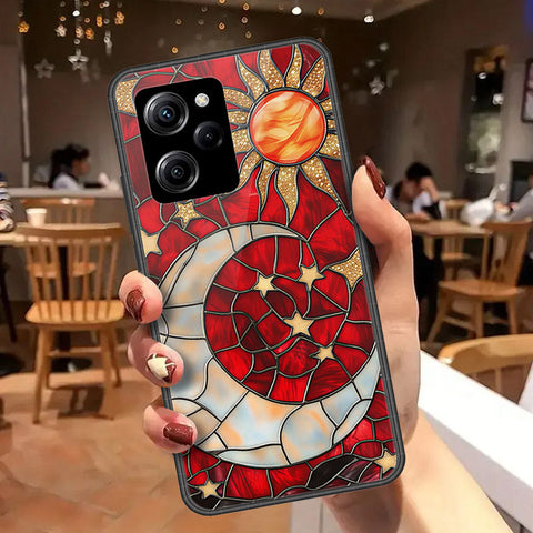 Xiaomi Poco X5 Pro Cover - Celestial Starry Universe Series - HQ Ultra Shine Premium Infinity Glass Soft Silicon Borders Case