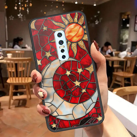 Vivo V17 Pro Cover - Celestial Starry Universe Series  - HQ Ultra Shine Premium Infinity Glass Soft Silicon Borders Case