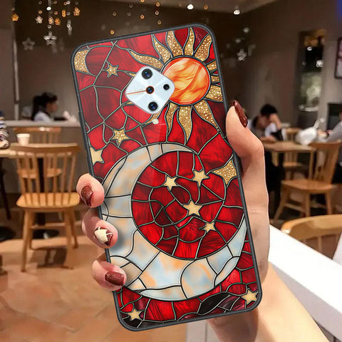 Vivo Y9s Cover - Celestial Starry Universe Series - HQ Ultra Shine Premium Infinity Glass Soft Silicon Borders Case