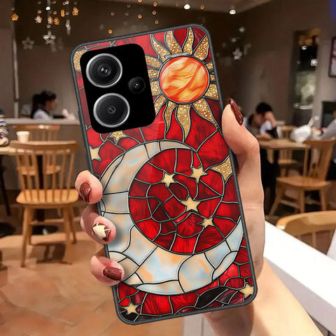 Xiaomi Redmi Note 13 Pro Plus 5G Cover - Celestial Starry Universe Series - HQ Ultra Shine Premium Infinity Glass Soft Silicon Borders Case