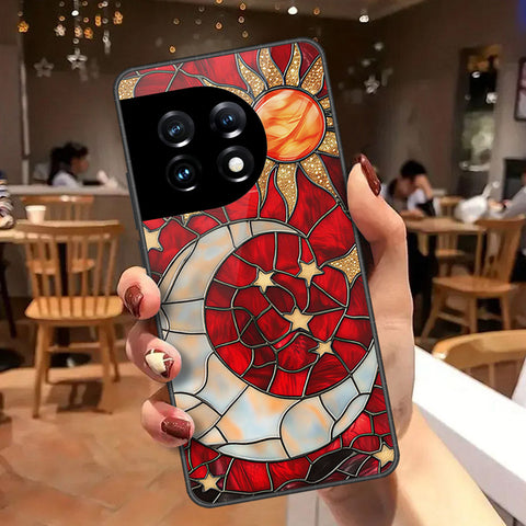 OnePlus Ace 2 Pro Cover - Celestial Starry Universe Series - HQ Ultra Shine Premium Infinity Glass Soft Silicon Borders Case