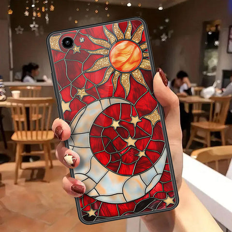 Vivo Y71 Cover - Celestial Starry Universe Series  - HQ Ultra Shine Premium Infinity Glass Soft Silicon Borders Case