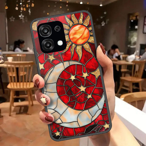Oppo A6 Pro 5G Cover - Celestial Starry Universe Series - HQ Ultra Shine Premium Infinity Glass Soft Silicon Borders Case