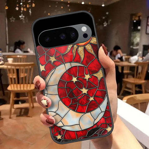 Google Pixel 10 Pro Cover - Celestial Starry Universe Series - HQ Ultra Shine Premium Infinity Glass Soft Silicon Borders Case