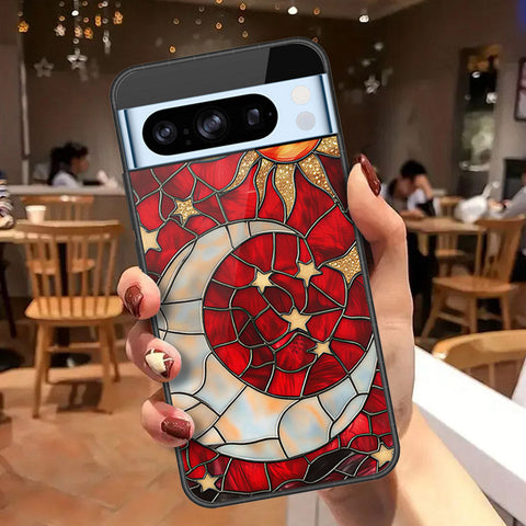 Google Pixel 8 Pro Cover - Celestial Starry Universe Series  - HQ Ultra Shine Premium Infinity Glass Soft Silicon Borders Case