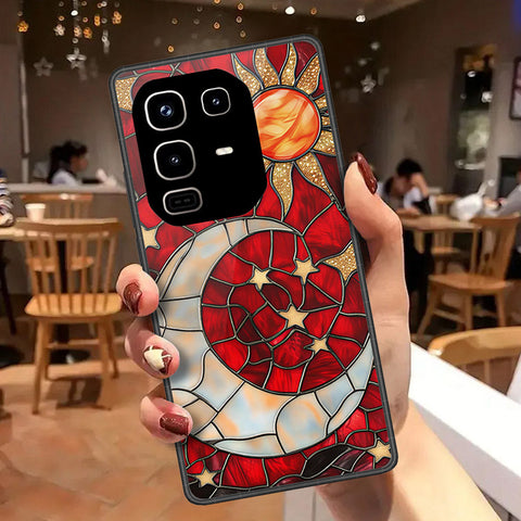 Infinix Note 50 4G Cover - Celestial Starry Universe Series - HQ Ultra Shine Premium Infinity Glass Soft Silicon Borders Case