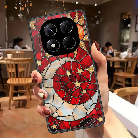 Xiaomi Redmi Note 14 Pro 4G Cover - Celestial Starry Universe Series - HQ Ultra Shine Premium Infinity Glass Soft Silicon Borders Case