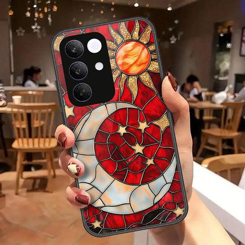 Realme C85 Pro Cover - Celestial Starry Universe Series - HQ Ultra Shine Premium Infinity Glass Soft Silicon Borders Case
