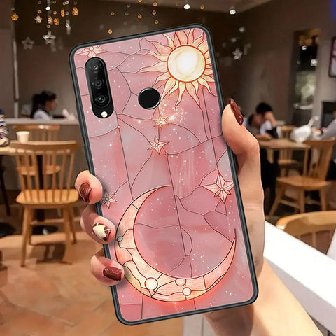 Huawei Nova 4e Cover - Celestial Starry Universe Series  - HQ Ultra Shine Premium Infinity Glass Soft Silicon Borders Case