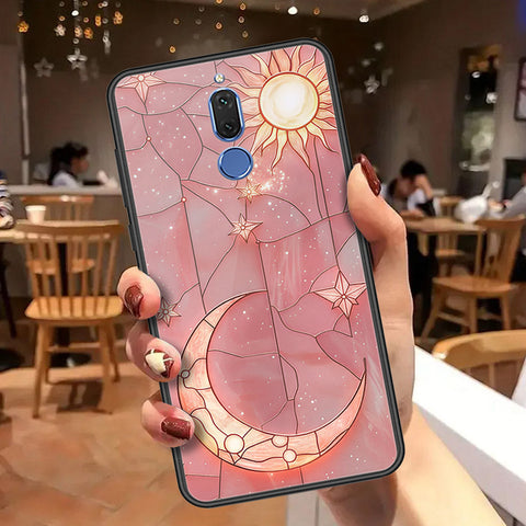 Huawei Mate 10 Lite Cover - Celestial Starry Universe Series  - HQ Ultra Shine Premium Infinity Glass Soft Silicon Borders Case