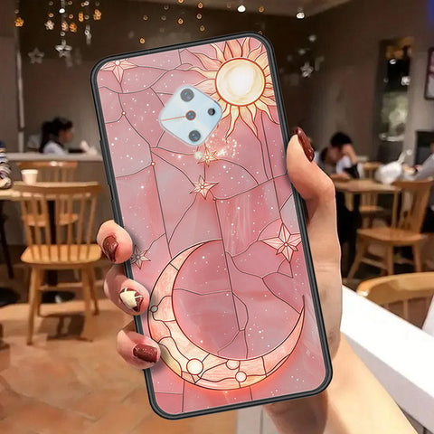Vivo Y51 (2020 September) Cover - Celestial Starry Universe Series  - HQ Ultra Shine Premium Infinity Glass Soft Silicon Borders Case